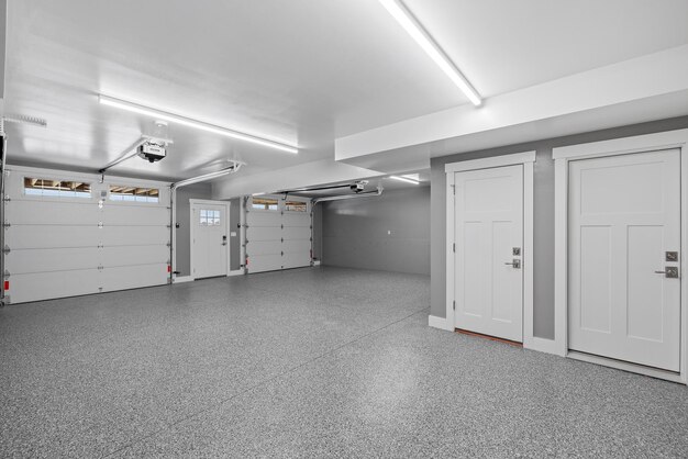 Finished expert epoxy garage flooring