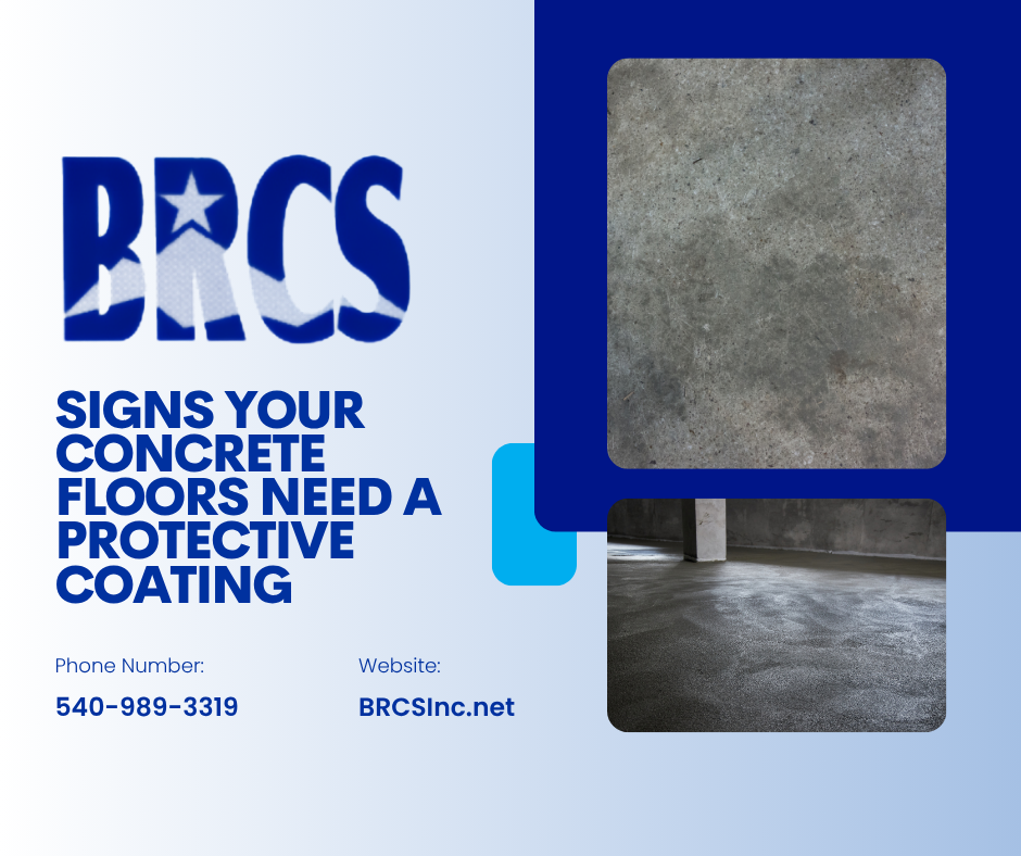 signs concrete floors need coating